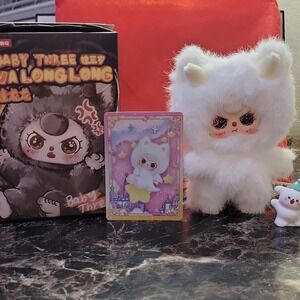 Cureplaneta Baby Three Cat Plush Animation Box DPL4331 Stuffed Animal